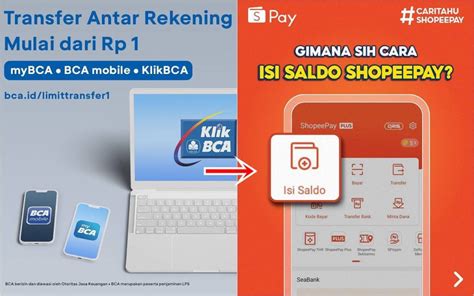 Kode Transfer Dan Cara Isi Top Up ShopeePay Di BCA Di 2024