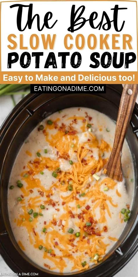 Easy Crockpot Potato Soup Recipe Artofit