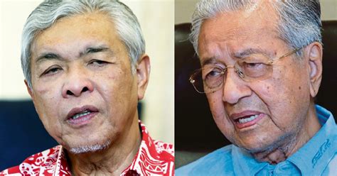 Dr Mahathir Ahmad Zahid Diarah Bincang Selesaikan Kes Saman Berita