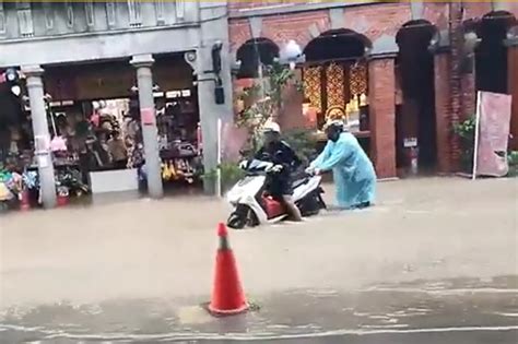 午後大雷雨狂炸新北 至下午4時獲報39件積水 生活 中時