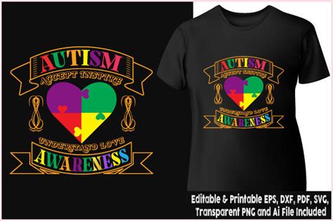 Autism Day Svg T Shirt Design Bundle Bundle · Creative Fabrica