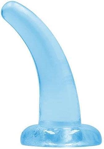 Realrock Dildo Crystal Clear 4 5 Niebieski Ceneo Pl