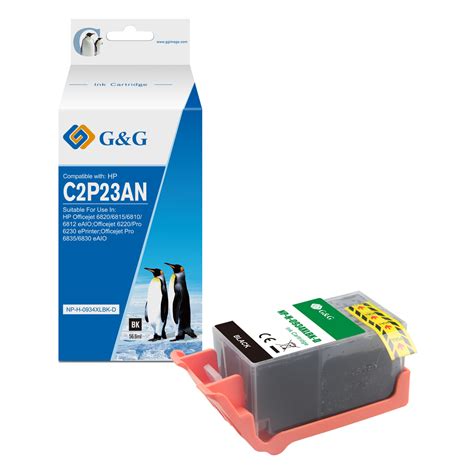 G G Penguin Premium Equivalent C2P23AN HP 934XL Compatible With HP