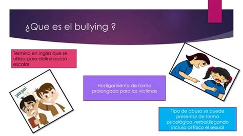 El Bullying PPT Descarga Gratuita