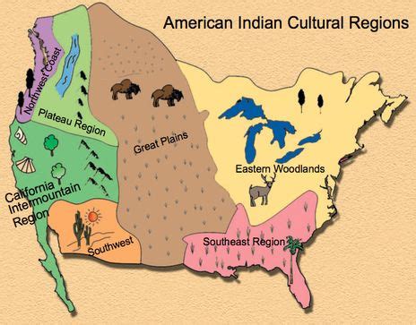 Native American Regions Map Pdf