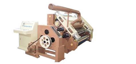 Fingerless Oblique Type Single Face Paper Corrugating Machine Pneumatic