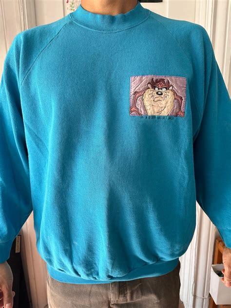 Vintage Looney Tunes Tasmanian Devil Sweatshirt Gem