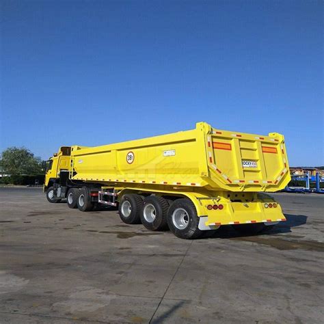 Custom Cimc 40t 3 Axle Dump Trailer