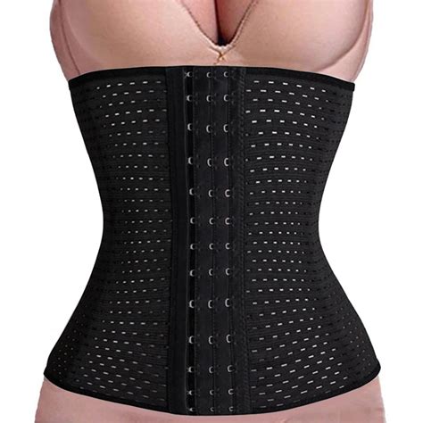 Steel Bone Waist Trainer Plus Size Body Shapers Underbust Corset