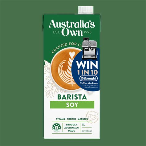 Barista Soy Milk by Australia’s Own Ratings & Reviews | Buy Vegan