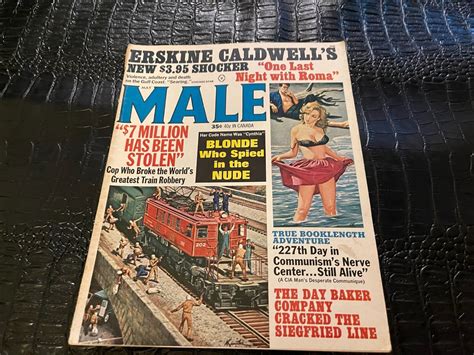 May 1964 Male Vintage Mens Adventure Magazine Great Cover Art Ebay