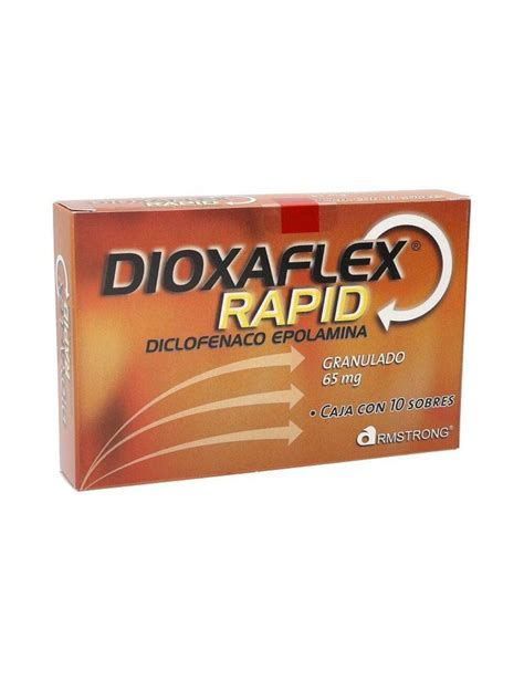 Precio Dioxaflex Rapid Granulado Con 10 Sobres Farmalisto Mx