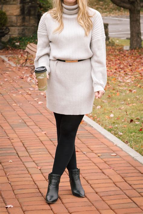 Oversized Sweater Outfit With Boots