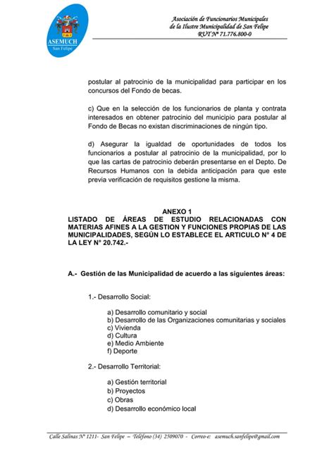 Plan Anual de Capacitación Municipal Asemuch San Felipe PDF