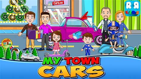 My Town Car Wash Fix Drive Cars By My Town Games Ltd New