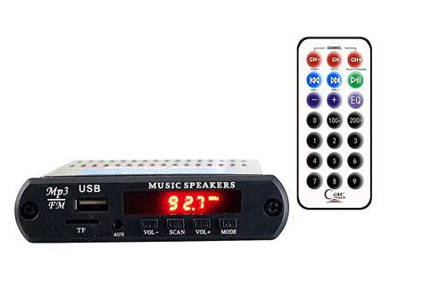 Ephemeral Bluetooth FM USB AUX Card MP3 Stereo Wireless TF Radio Audio