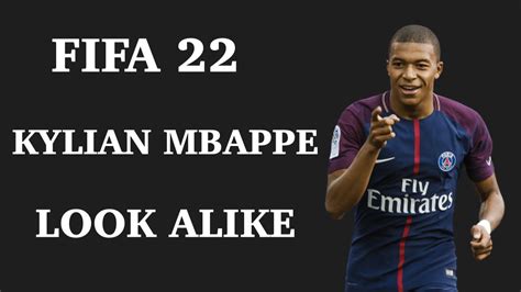 FIFA 22 HOW TO CREATE KYLIAN MBAPPE PRO CLUBS LOOK ALIKE TUTORIAL