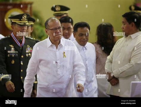 Philippine President Benigno Aquino III Is Escorted By New Armed