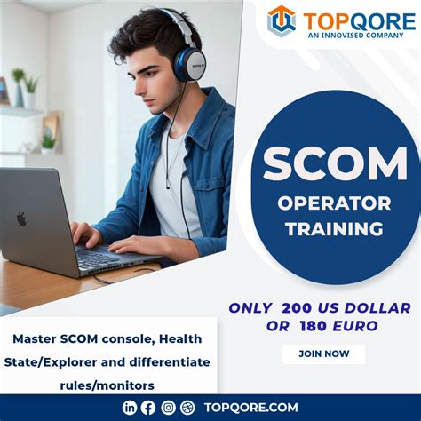 Topqore Scom Operator Training Topqore Shop