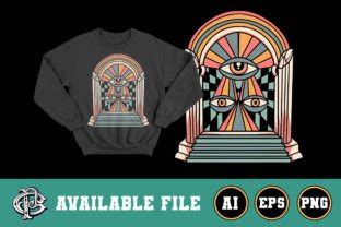 Trippy Vision T Shirt Design Graphic By Doni Pacoceng Creative Fabrica