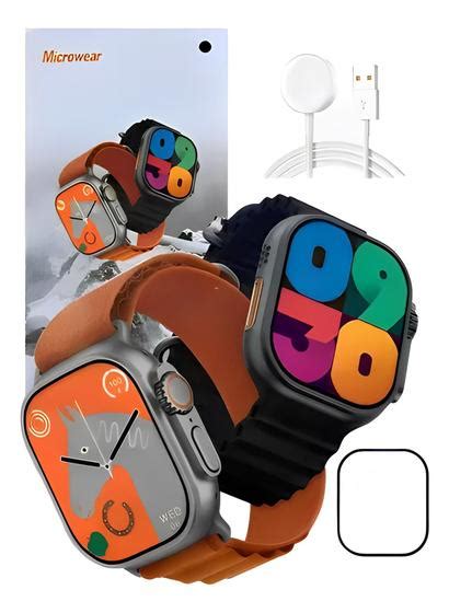 Rel Gio Smartwatch Ultra Plus Series Amoled Nfc Gps Novo