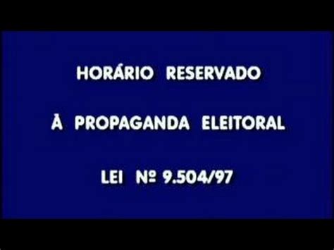 Vinheta Horário Eleitoral Globo 2012 YouTube