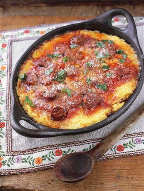 Polenta With Sausage And Tomato Sauce Houston Chronicle