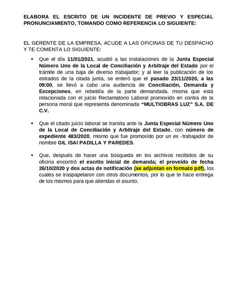 El Incidente De Nulidad De Actuaciones Una Herramienta Legal Ante La