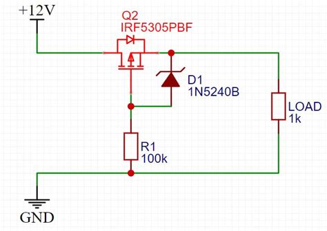 Reverse Polarity Voltage Protection Using P Mosfet Electrical