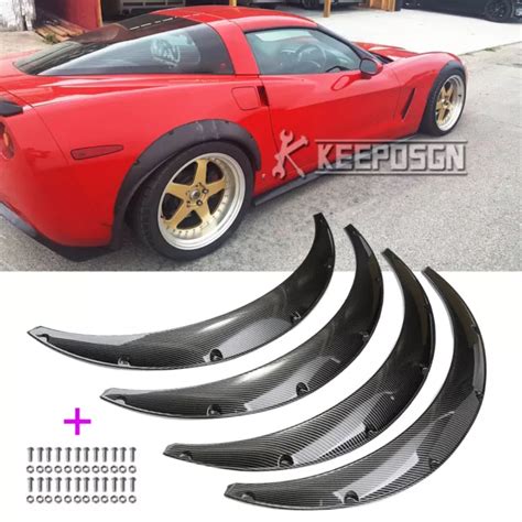 FOR CHEVROLET CORVETTE C6 Z06 Fender Flares Widebody Arch Mudguard