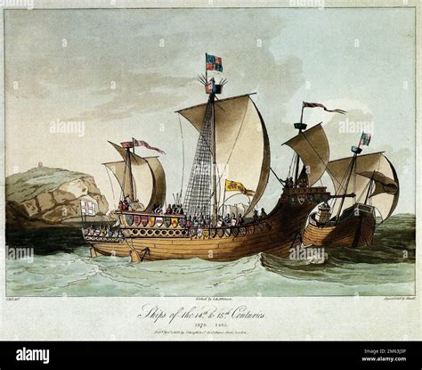 Ships At Sea 1400s Hi Res Stock Photography And Images Alamy