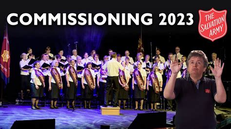 Commissioning 2023 The Salvation Army Youtube