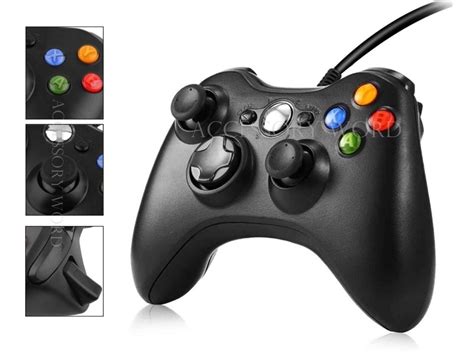 Controle Fio Xbox 360 E Pc Slim Joystick Xtrad Nota F R 50 49