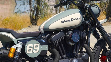 Sportster Scrambler Weedoo Lord Drake Kustoms