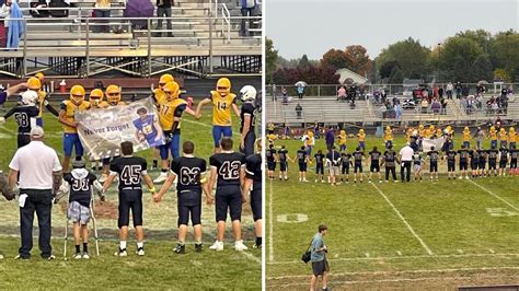 Garrett football team honors former player killed in hit-and-run