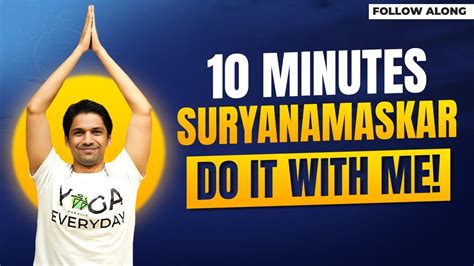 Step by Step SURYANAMASKAR for Beginners | Saurabh Bothra Yoga - Union ...