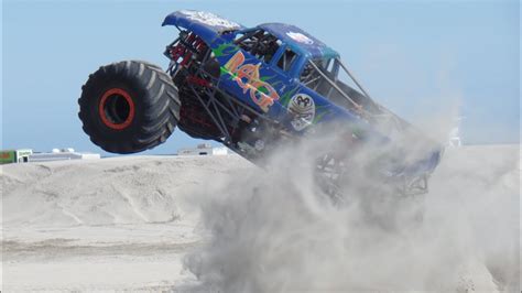 Monster Truck Beach Races Wildwood Nj 2019 Show 1 Youtube