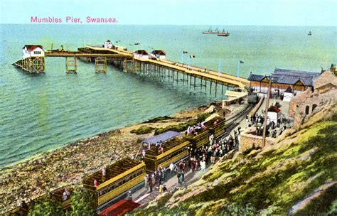 Mumbles Pier, Swansea – M1 Postcards