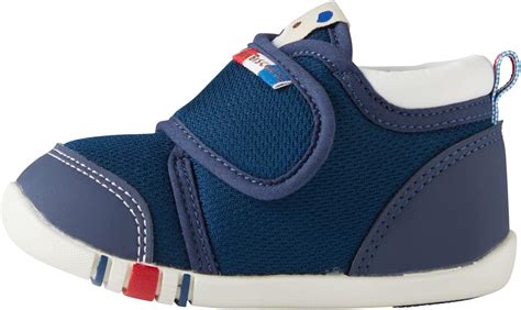 Amazon MIKIHOUSE HOT BISCUITS ミキハウス ホットビスケッツ ファーストベビーシューズ 男の子 女の子 キッズ 子供服 紺 cm