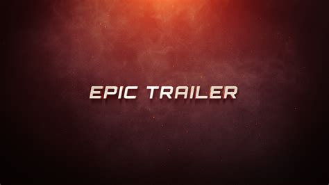 Epic Action Trailer Titles Template For After Effects Enzeefx