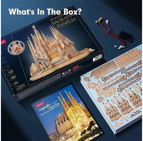 Dante Puzzle D Sagrada Familia Led L H Cubic Fun