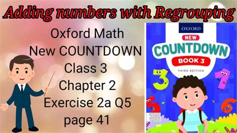 Class 3 Oxford Math Chapter 2 Exercise 2a Q5 Youtube