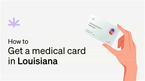 how to get medical marijuanas card in louisiana