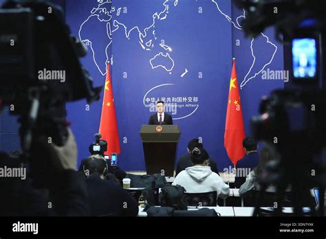 chinese foreign ministry spokesperson lin jian holds  press conference