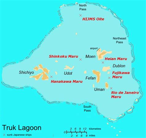 La Laguna Di Truk Articolo Su Scubaportal Portale Subacqueo