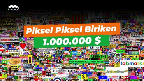 1 Milyon dolarlık websitesinin hikayesi 1million pixel website