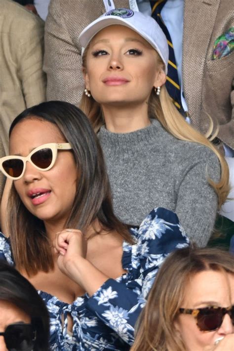 Ariana Grande Wimbledon Tennis Championships In London