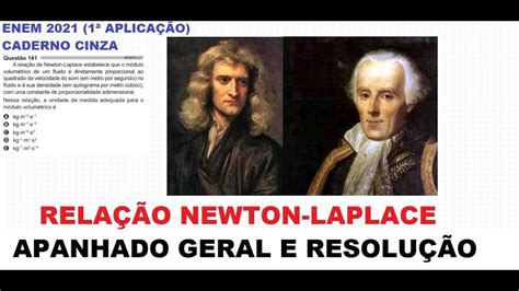 A Relacao De Newton Laplace - ENEM 2021 - Relação de Newton-Laplace e o Módulo Volumétrico - Questão ...