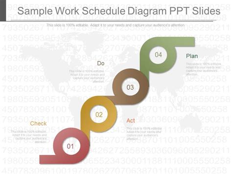 sample work schedule diagram