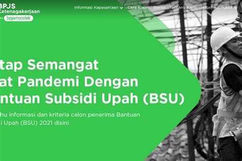 Cek Status Penerima BSU 2022 Atau Bantuan Subsidi Upah Yang Cair Rp1